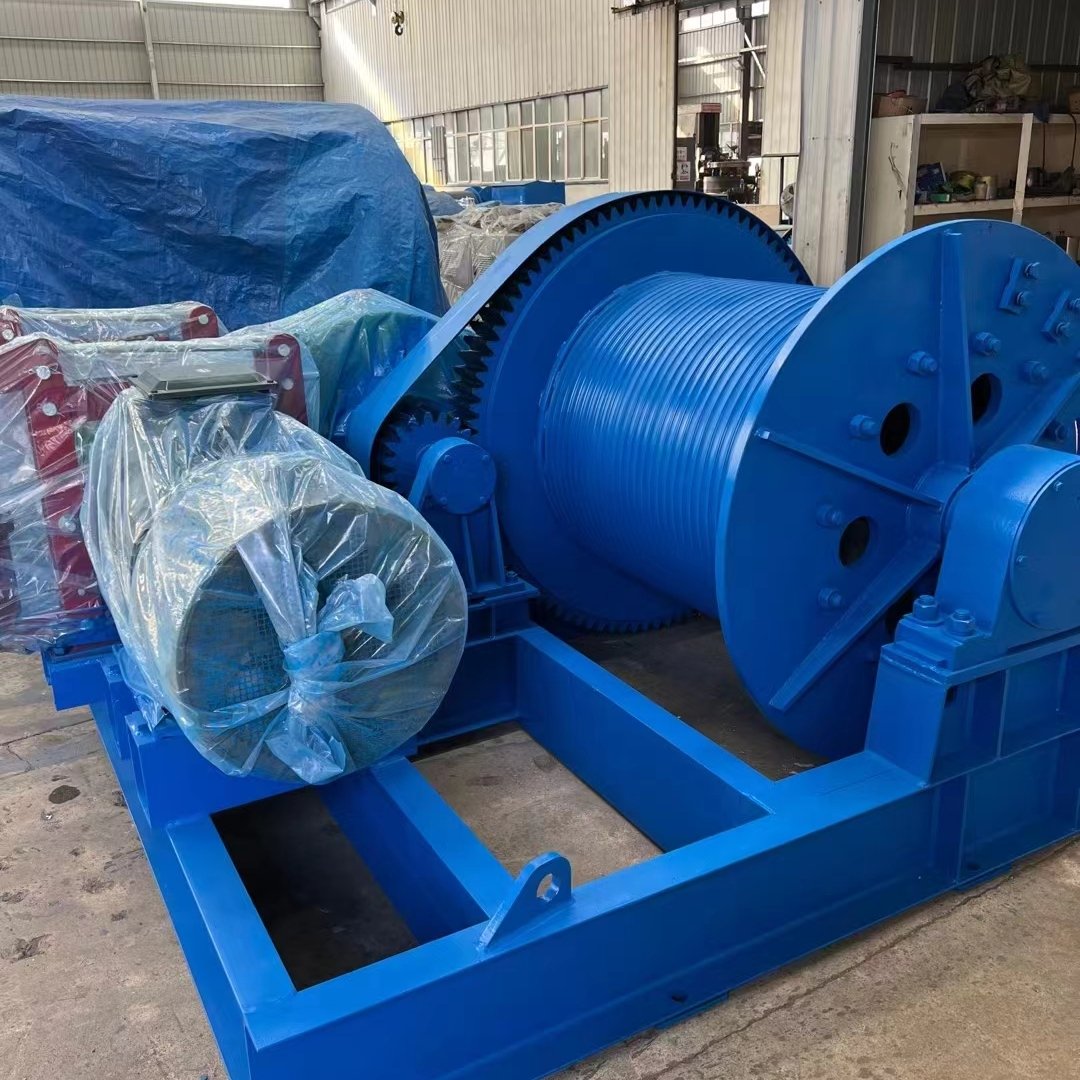 Efficient Lifting Equipment Horizontal Pull Boat Marine Anchor Winches Electric Hydraulic Winch for Marine