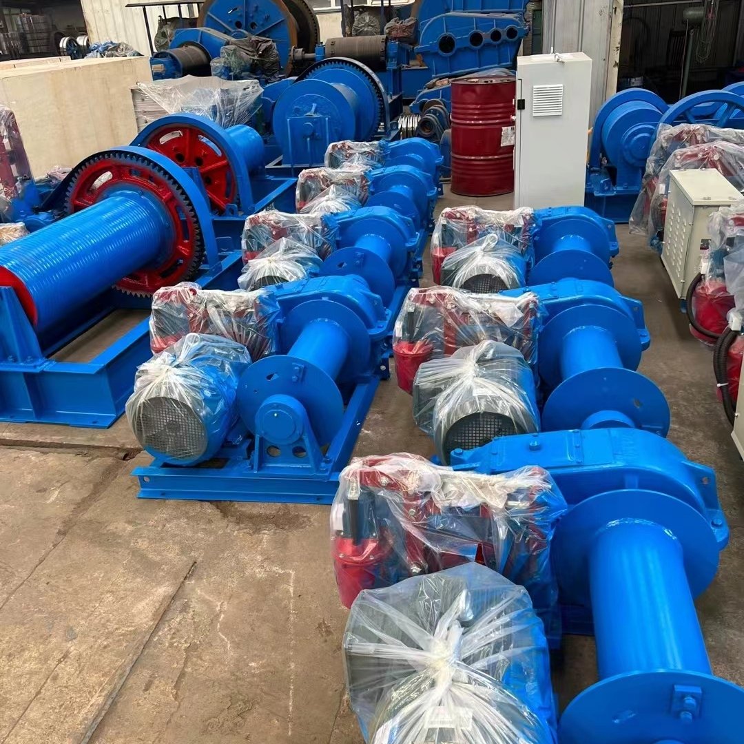 Efficient Lifting Equipment Horizontal Pull Boat Marine Anchor Winches Electric Hydraulic Winch for Marine