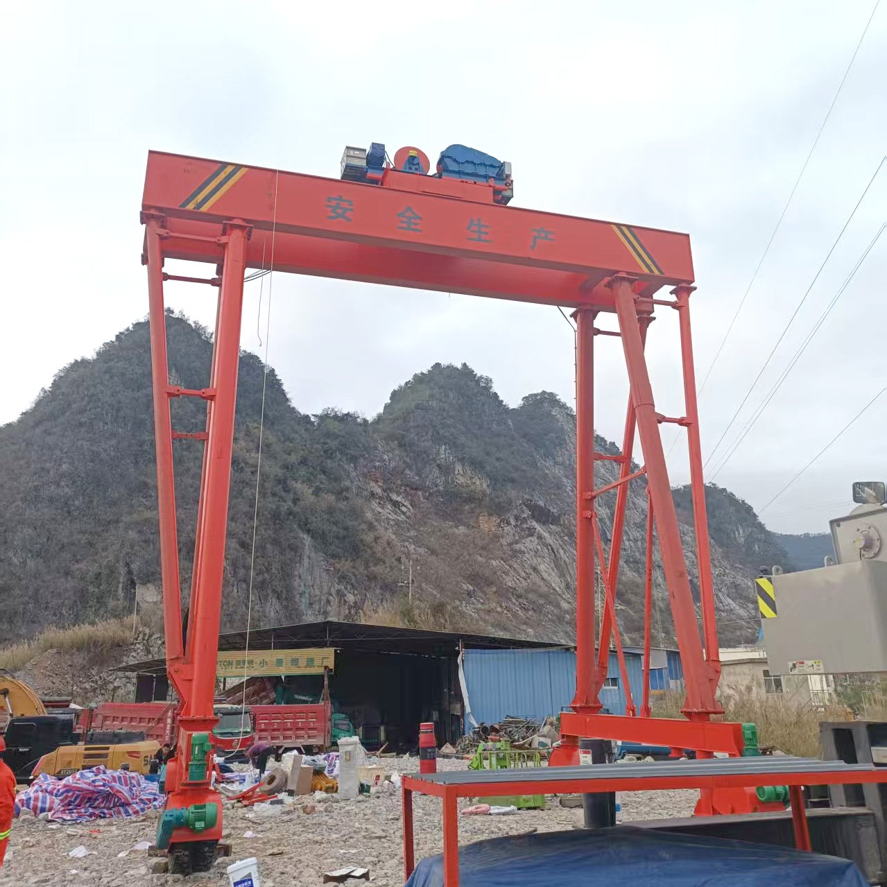 10T 100T Customizable Rubber Tyre Gantry Crane High Efficiency Container Handling Low Maintenance Design for Intermodal Hubs