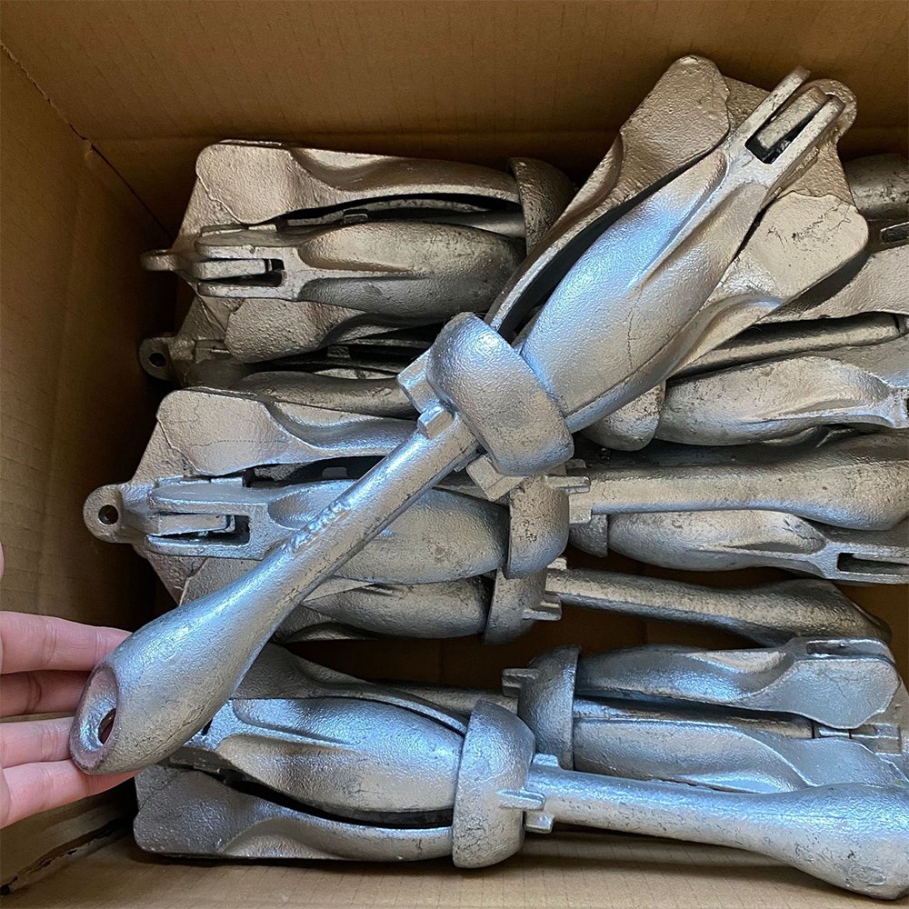HLM Anchor Grapnel Anchor Stainless Steel Grapnel Anchor Marine Anchor, Boat Anchor, Yacht Anchor