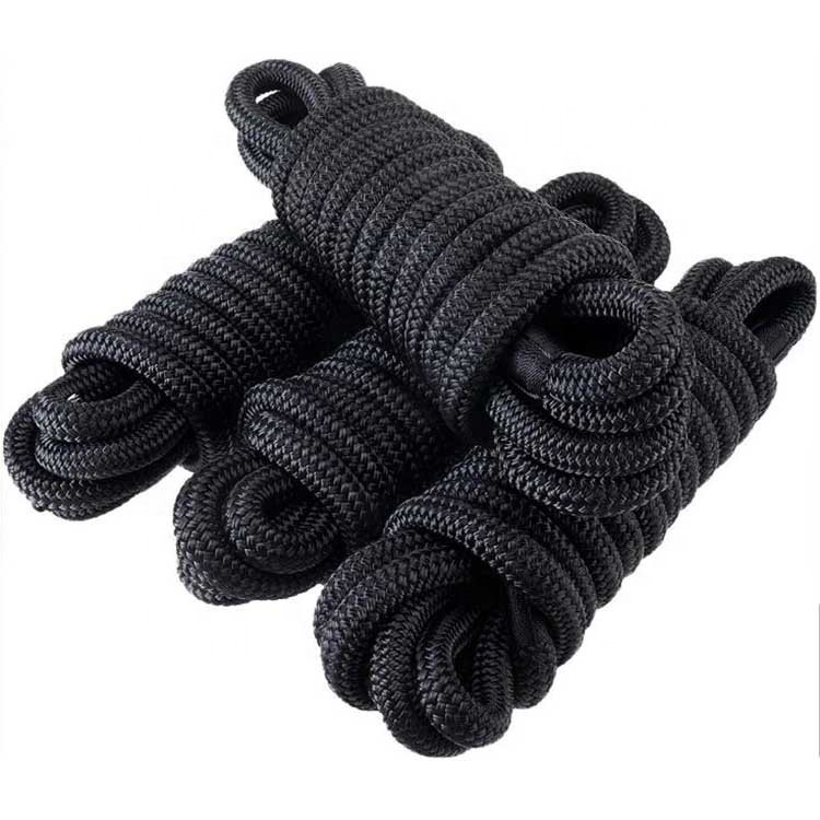 Hot Sales Boat Accessories Nylon Double Braided Boat Safety Marine Rope Dock Line