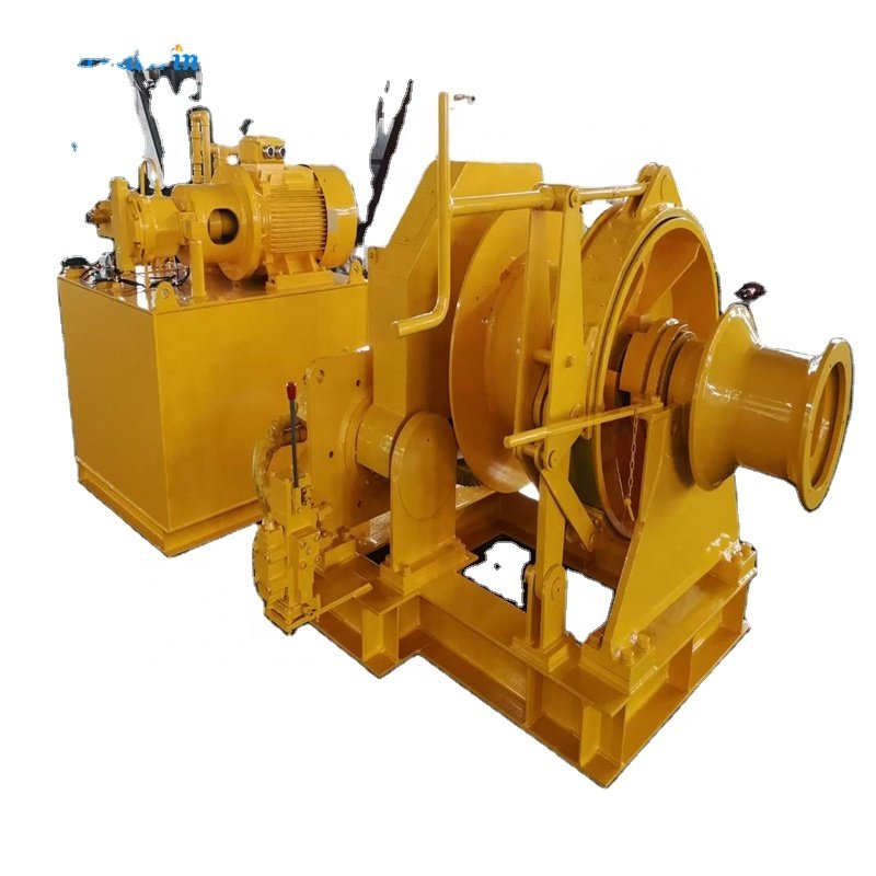1-20ton High Speed Hydraulic Winch for Lift Goods Free Fall Function