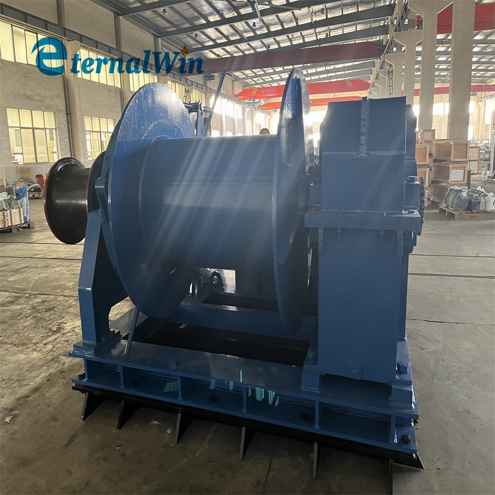 1-20ton High Speed Hydraulic Winch for Lift Goods Free Fall Function