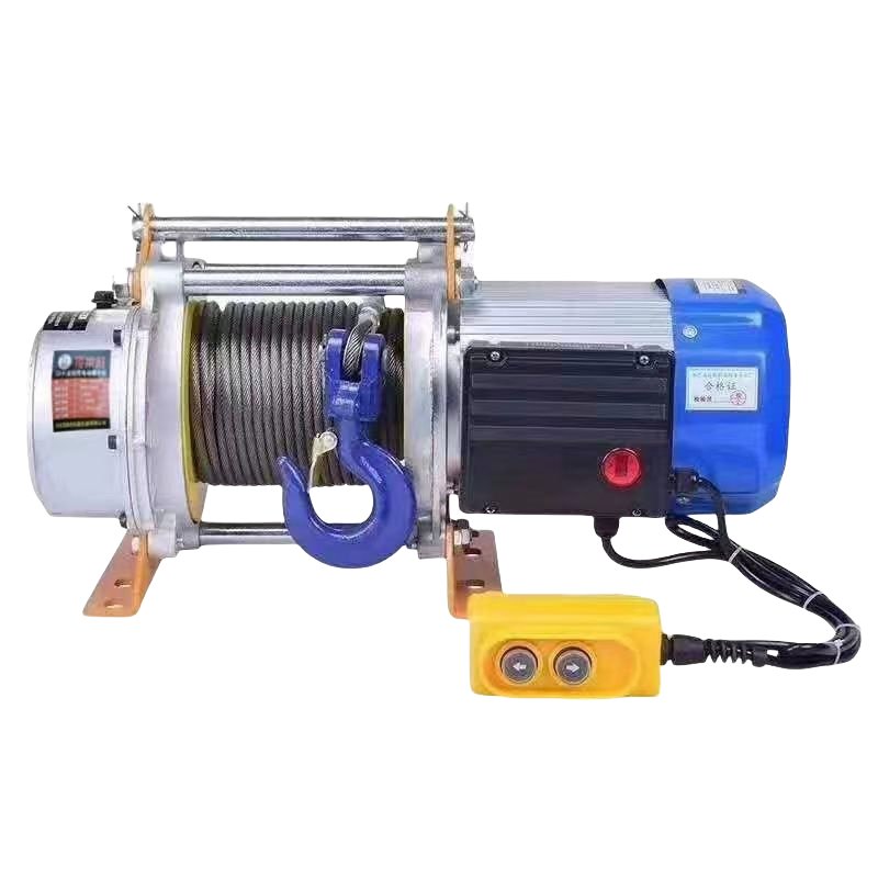 CD Type Aluminum Shell Electric Winch Hoist 1 Ton 2 Ton 2.5 Ton 220V 380V Electric Wire Rope Hoist