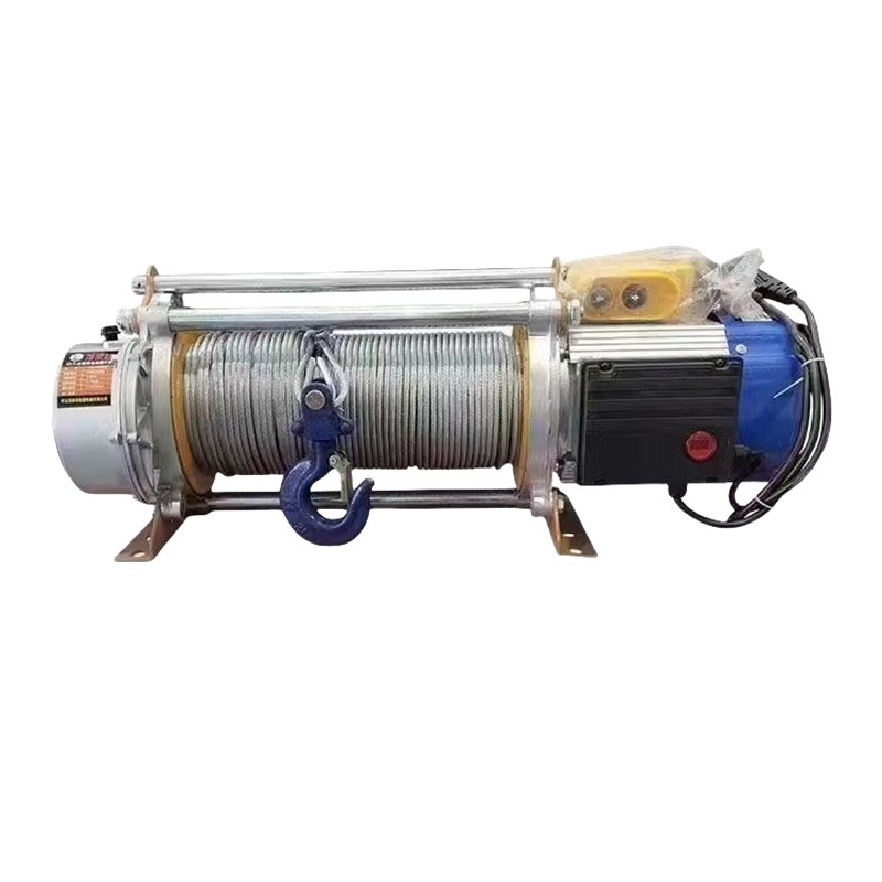 CD Type Aluminum Shell Electric Winch Hoist 1 Ton 2 Ton 2.5 Ton 220V 380V Electric Wire Rope Hoist