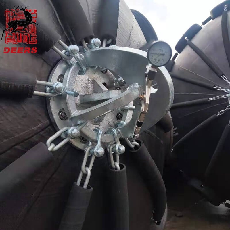 Marine Vessel Ship Yokohama Pneumatic Rubber Fender with Tyre and Chain Supplier
