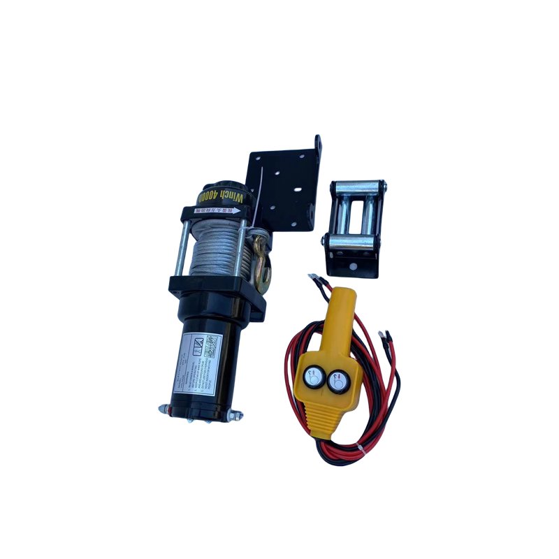 12V 12000lbs Auto Electric Winch with Synthetic Wire Rope