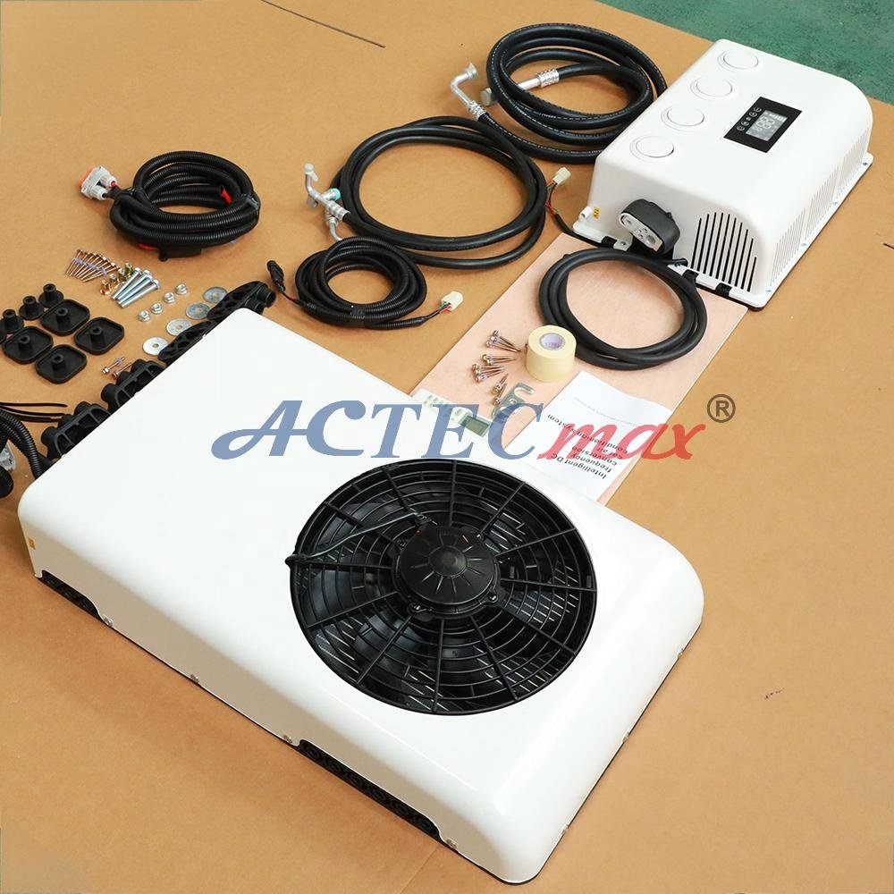 Excavator Bus Boat Train Trailer RV Camping Car Air Conditioning Kit AC.161.066.01 Electric 24V Truck Split 12V Air Conditioner