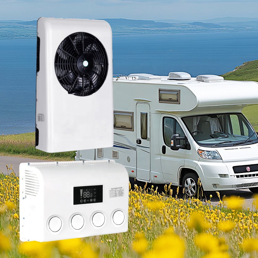 Excavator Bus Boat Train Trailer RV Camping Car Air Conditioning Kit AC.161.066.01 Electric 24V Truck Split 12V Air Conditioner