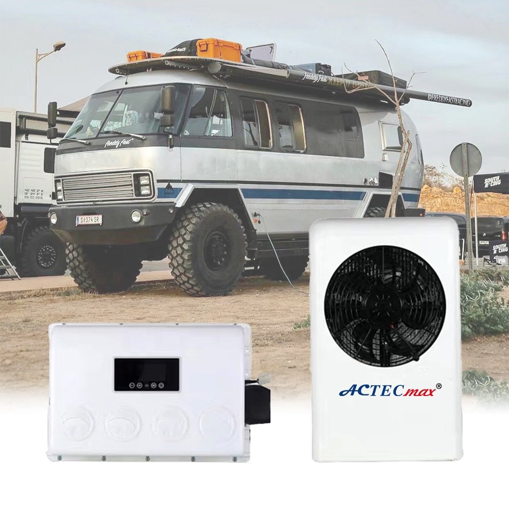 Excavator Bus Boat Train Trailer RV Camping Car Air Conditioning Kit AC.161.066.01 Electric 24V Truck Split 12V Air Conditioner