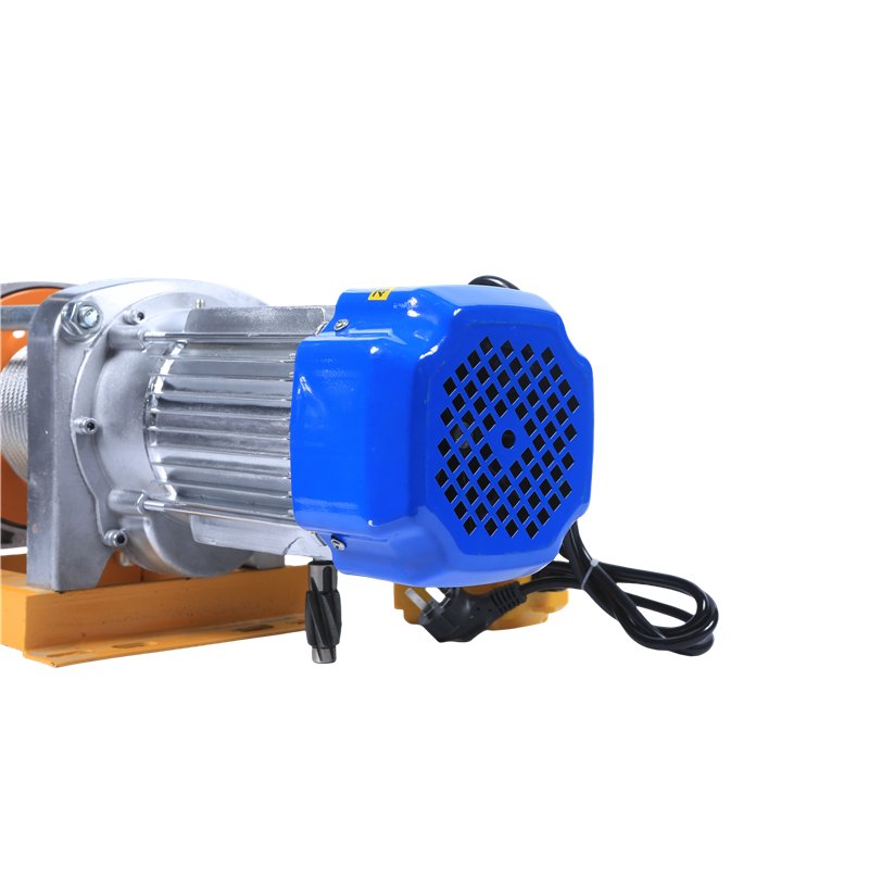 Low Noise Aluminum Shell 110v 220v 380v 440v Volts 500kg 1500kg 1.5 2.5 3 Ton Wire Rope Mini Lift Hoist Electric Winch