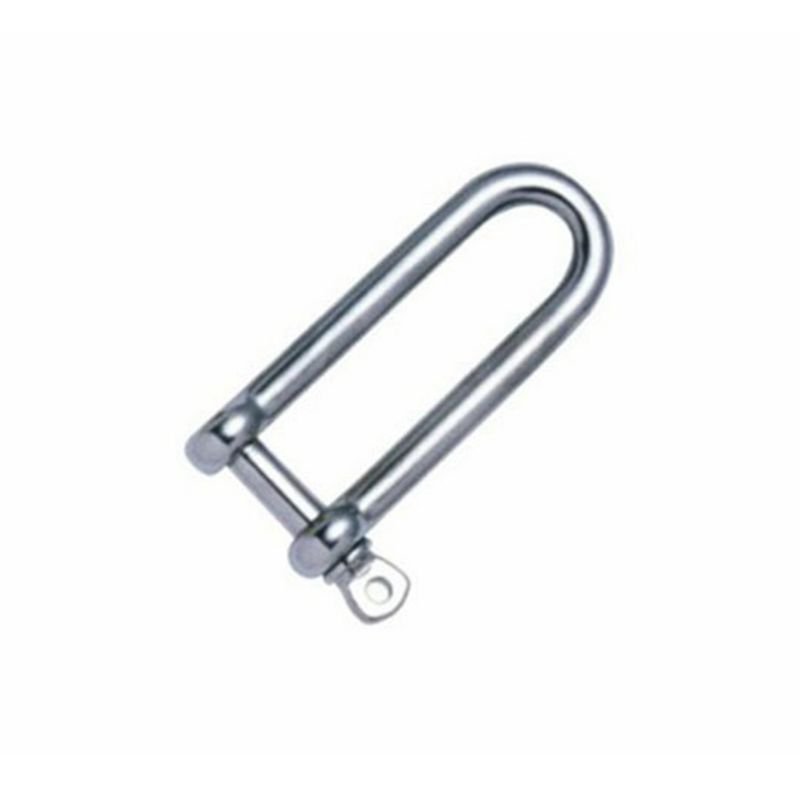 Europe Type D Shackle Stainless Steel Metal D Shackle 304 316 Marine Boat Anchor Shackle