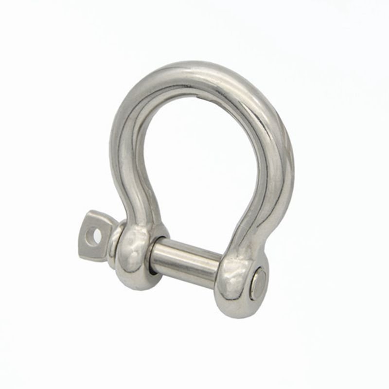Europe Type D Shackle Stainless Steel Metal D Shackle 304 316 Marine Boat Anchor Shackle
