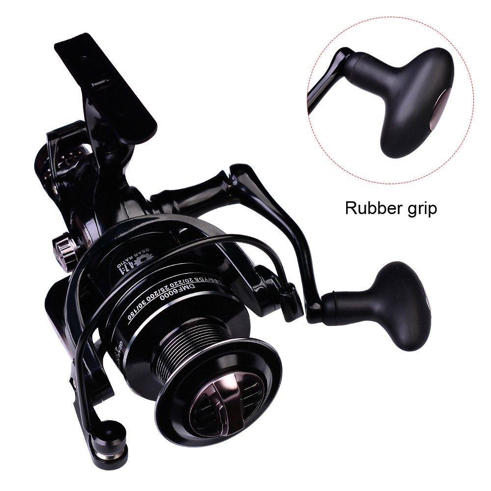 Hot Sale 5.2:1 4.7:1 Full Metal Spool Spinning Pole Lure Sea Fishing Tackle Wire Cup Fish Wheel Spinning Wheel Reel