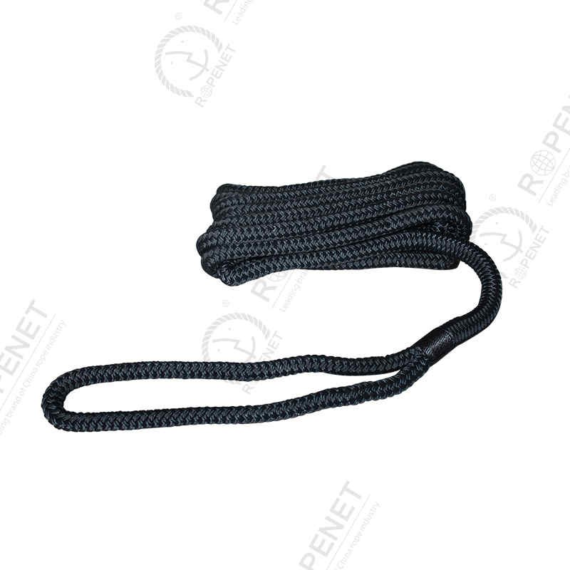 3/8 Inch Double Braid Nylon Rope With Anchor Boat Tow Rope