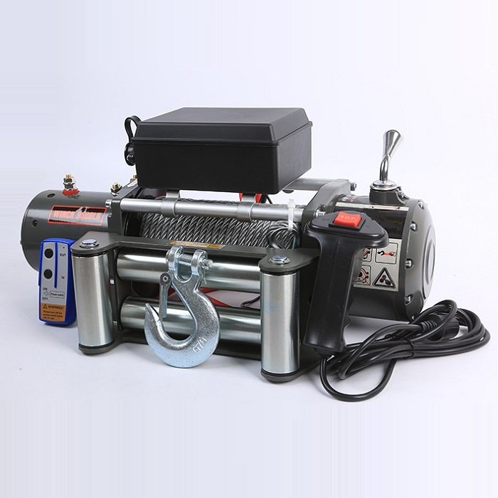 Factory Supply 750lbs 1000lbs 2000lbs Smooth Operation 12v Electric Fishing Winch Boat Anchor Winch
