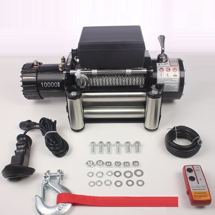 Factory Supply 750lbs 1000lbs 2000lbs Smooth Operation 12v Electric Fishing Winch Boat Anchor Winch