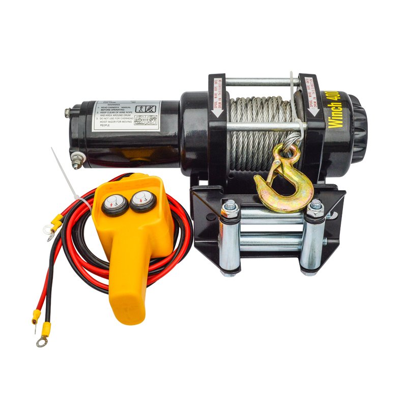 12v 20000lbs Heavy Duty Electric Winch / Dc Electric Wire Rope Capstan Winch for Boat Trailer