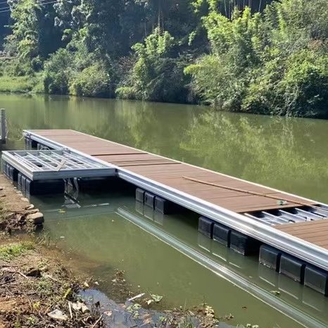 Specializing in Manufacturing Floating Docks Steel or Aluminum Frame Dock Best Quality