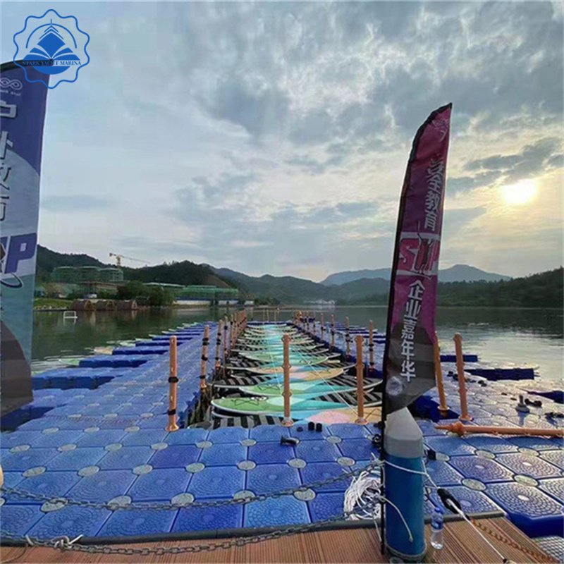 Customized Dimension Hot Sale Plastic Floating Boat Docks
