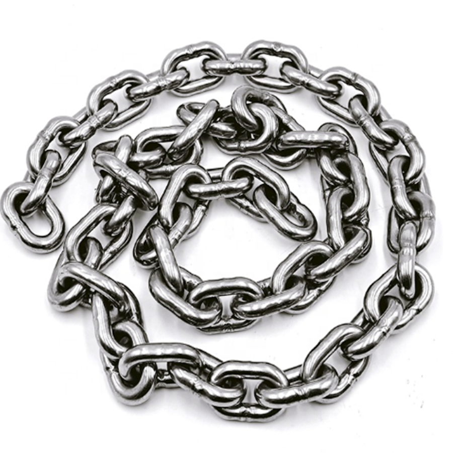LARIN 8mm Marine Short Link Anchor Chain Stainless Steel 316 Anchor Chain for Boat