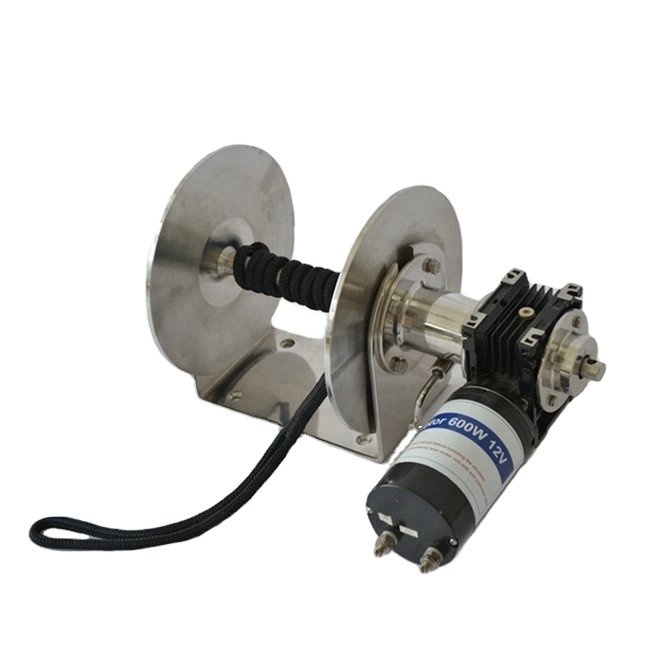 Hot Sale Stainless Steel Sailboat 12V 24V Electric Winch Remote Drum Anchor Windlass