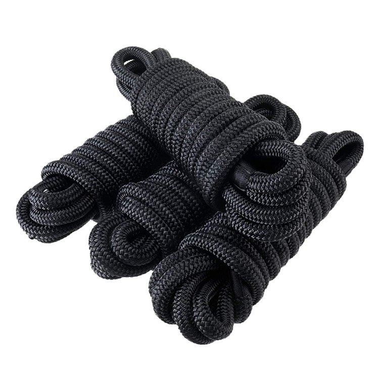 Factory Customized 1/2 Inch Double Braided Nylon Dock Line for Boat Marine Use