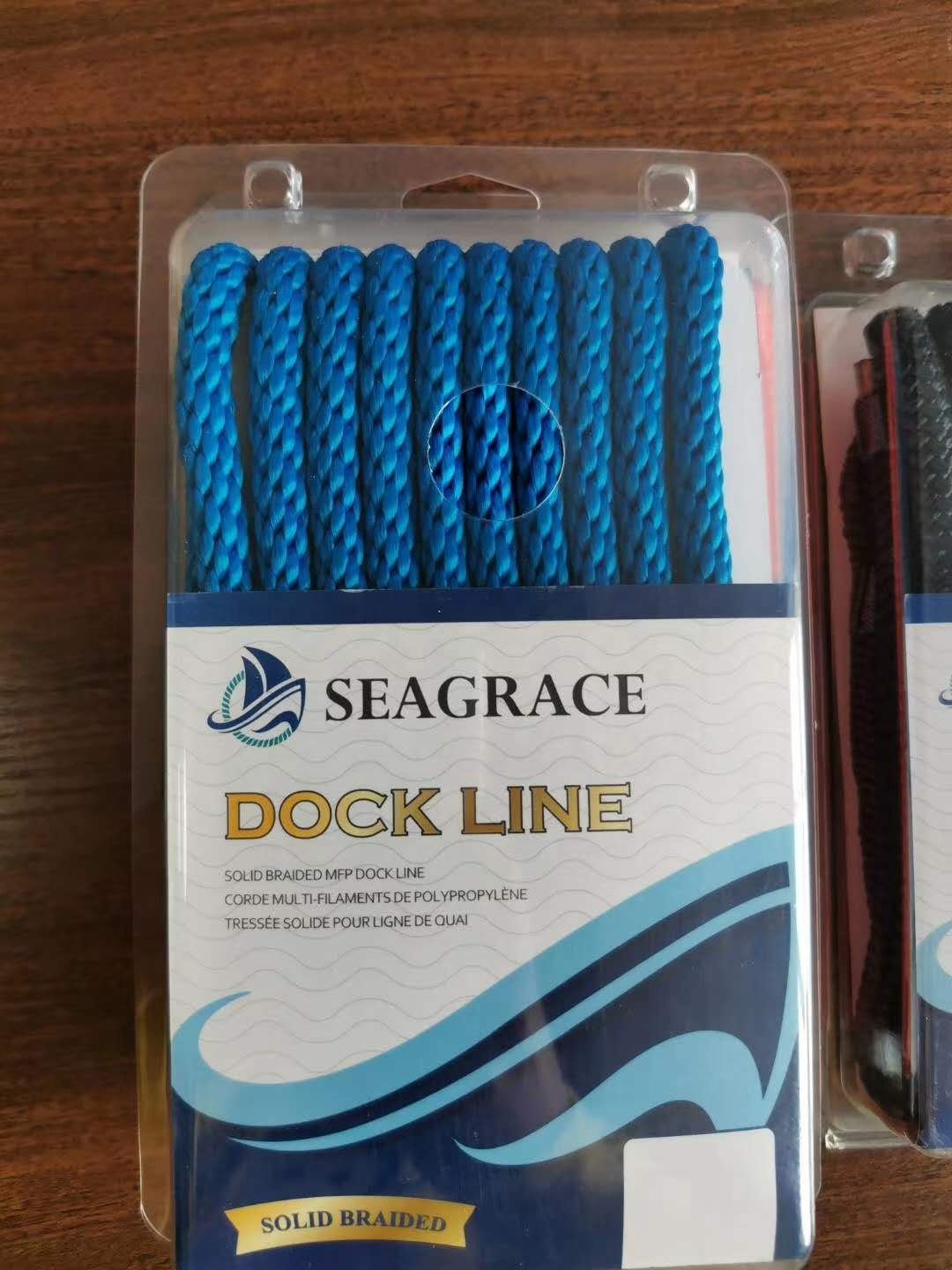 High Performance Customized Package and Size Solid Braided Polypropylene/ PP Mooring Marine Anchor Rope/ Dock Line