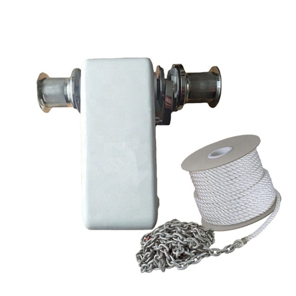 Anshun Marine Windlass Horizontal Winch with Solenoid Handle and Foot Switch for Yacht