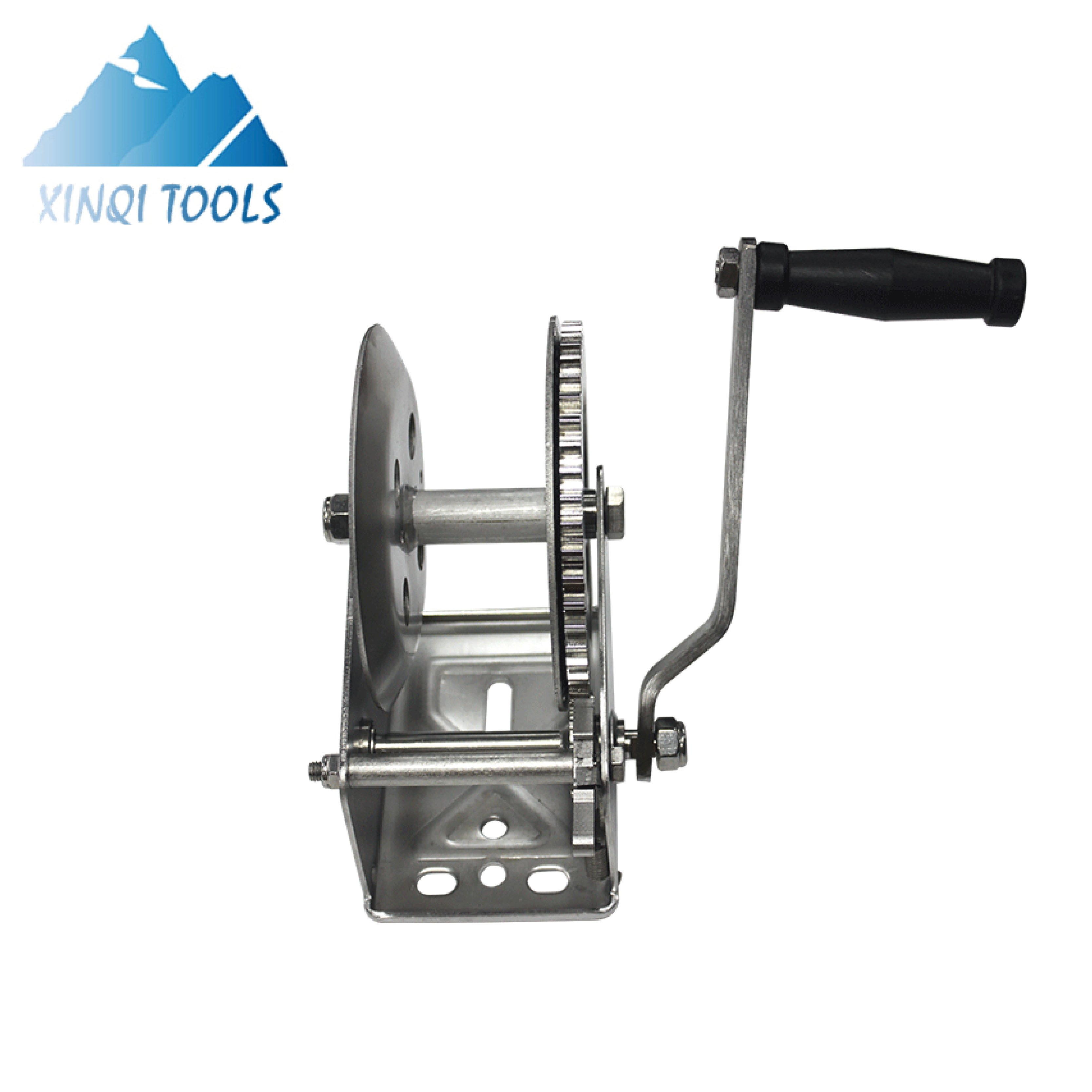XINQI 2024 New Products 500BL-3500BL Safety Device Trailer Winch Hand Winch Manual Hand Capstan
