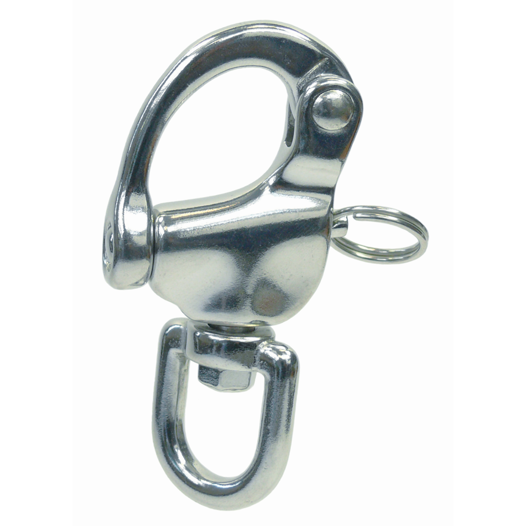 Swivel Snap Hook Shackle Quick Release Boat Anchor Chain Eye Shackles for Marine Architectural
