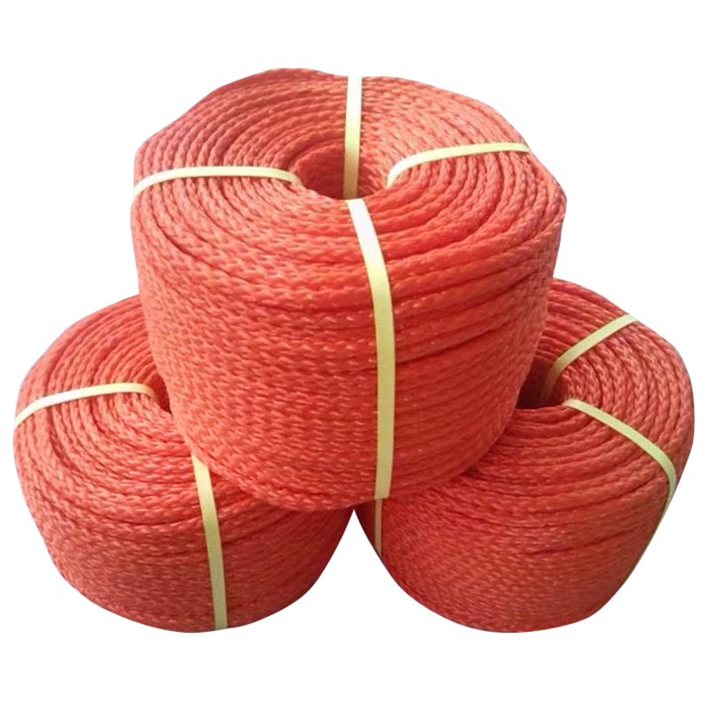 Wholesale 8mm Marine Accessories Braided PP Twine PE Rope for Boat Mooring and Fishing
