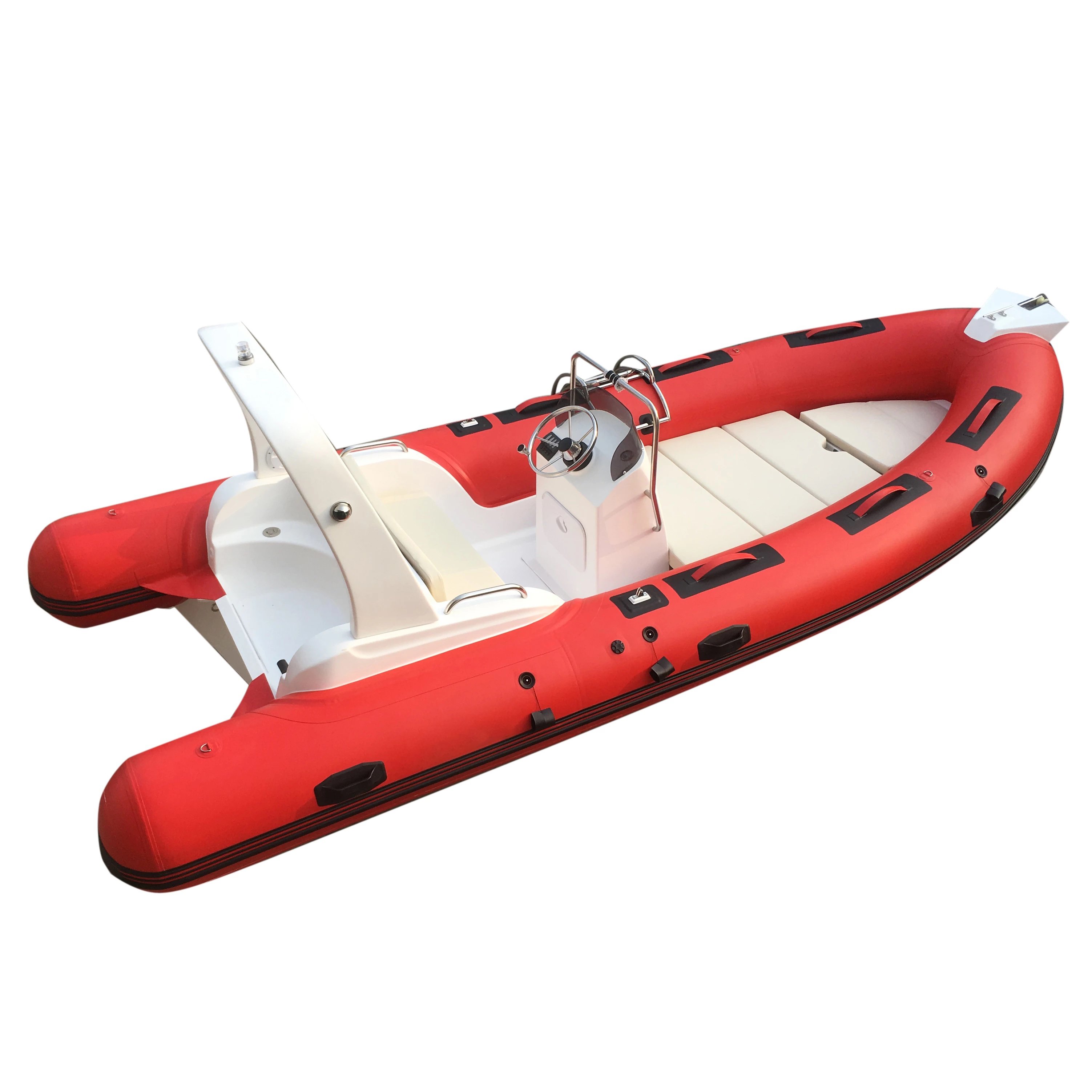 Stable Transea Jockey Seat Console Big Foldable Fiberglass Motorize Inflattable Trolling Motor Rib Boat