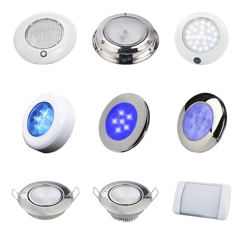 USCG Factory Price Waterproof Led signal Marine Anchor Stern Boat Navigation Lights