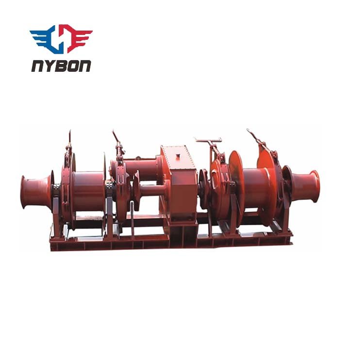 Ccs Certificated Double Drum Hydraulic Marine Towing Winch for Ship