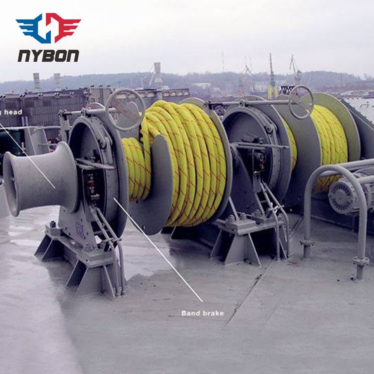 Ccs Certificated Double Drum Hydraulic Marine Towing Winch for Ship