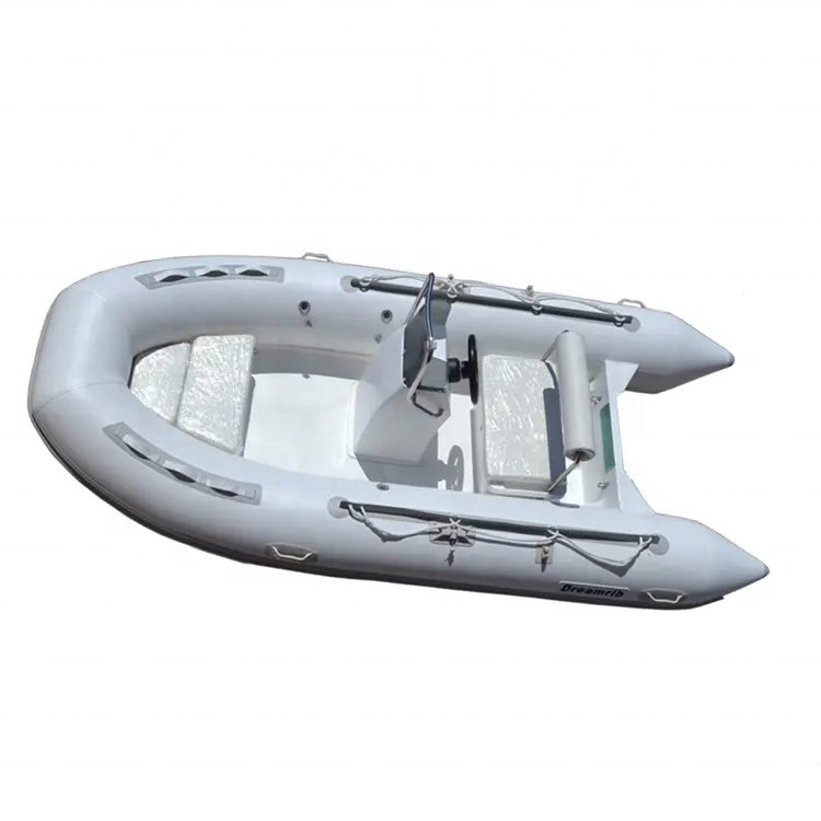 2023 Direct Factory Rib Boat with PVC and Hypalon Material High Speed Boat with Fiberglass Hull Boat