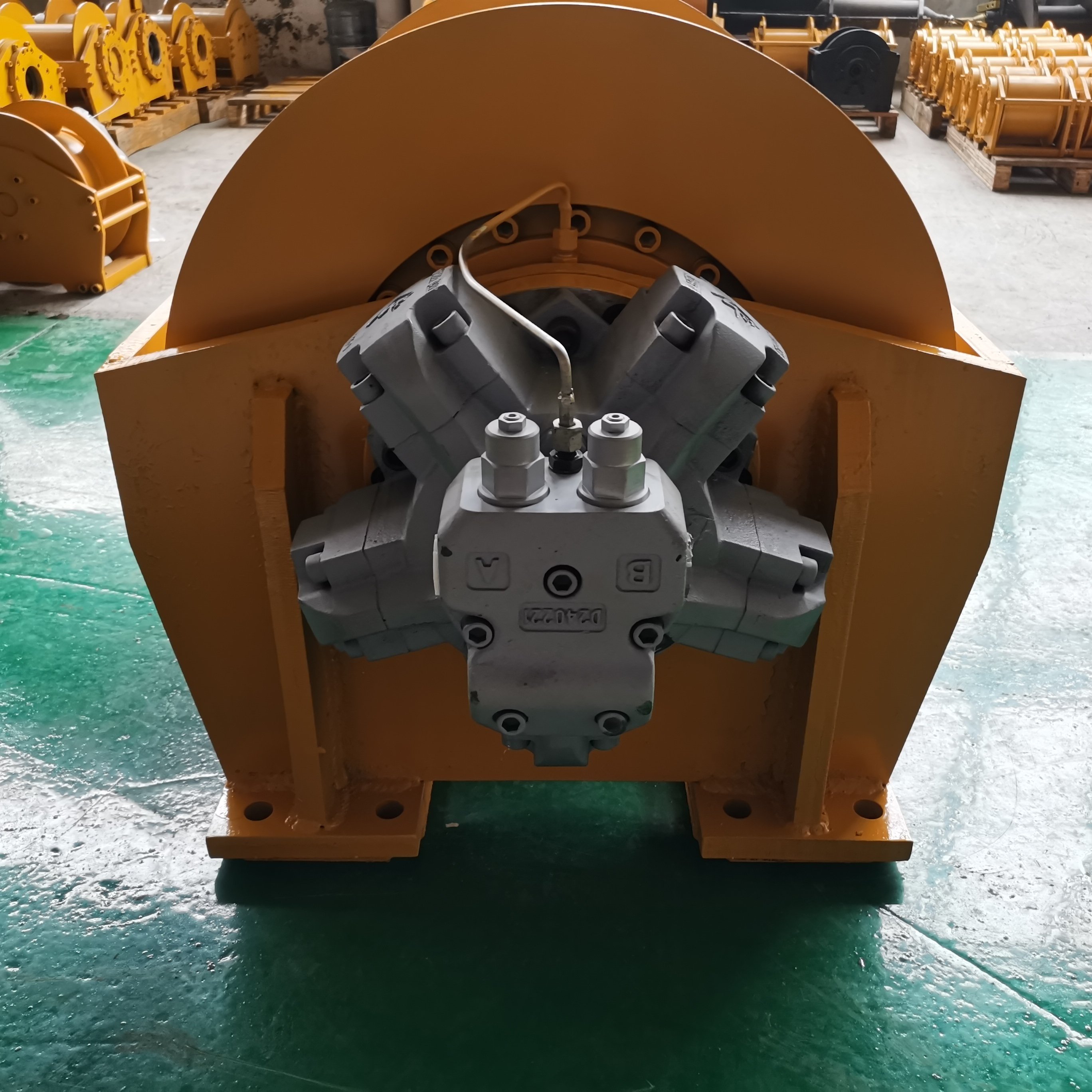 1-5T/10T/15T/20T/25T/30 Ton Used Double Single Drum Free Fall Anchor Hydraulic Winch for Road Recovery Crane Fishing for Sale
