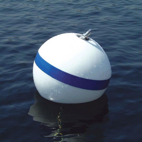 Manufacturers Supply High Buoyancy Foam Filled Boat Mooring Floating Ball Special Area Warning Water Surface Marker Buoy