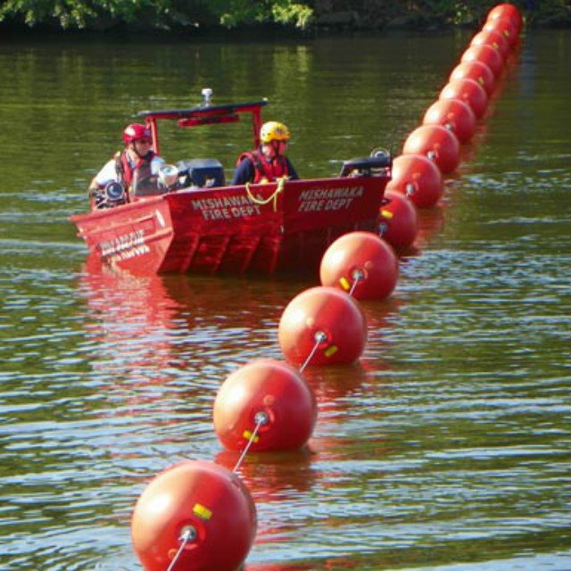 Manufacturers Supply High Buoyancy Foam Filled Boat Mooring Floating Ball Special Area Warning Water Surface Marker Buoy