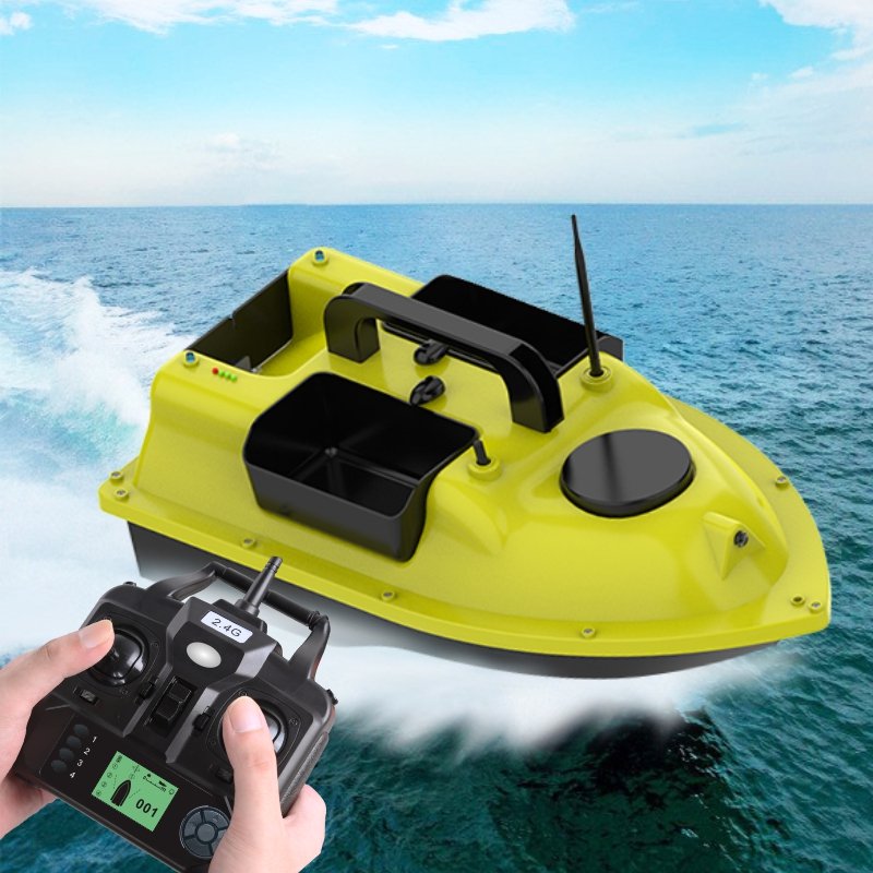 Factory D18B Long Distance Control 16 Anchor Points 3 Hoppers GPS Auto Cruise Toy RC Fishing Other Boats Bait Boat Fishing
