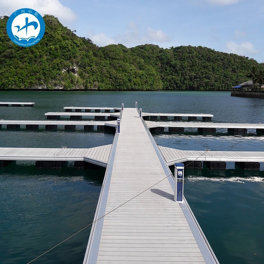 Foam 1100 Pontoon Boats Used Aluminum Dock Nonslip Decking Aluminum Gangway for Floating Docks