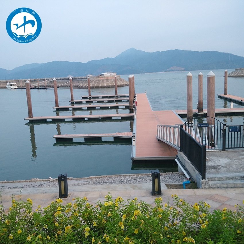 Foam 1100 Pontoon Boats Used Aluminum Dock Nonslip Decking Aluminum Gangway for Floating Docks