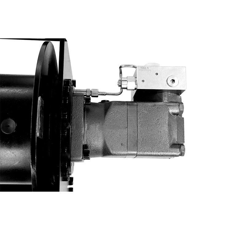 12 Ton Steel Electric Crane Hydraulic Winch with Pneumatic Power Source for Boat Lifting Cable Pulling Anchor Winch Application