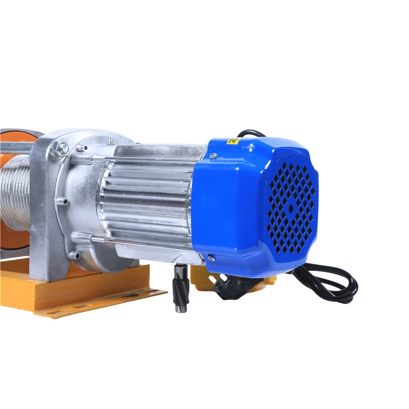Low Noise KCD Aluminum Shell 110v 220v 380v 440v Volts 500kg 1500kg 1.5 2.5 3 Ton Wire Rope Mini Lift Hoist Electric Winch