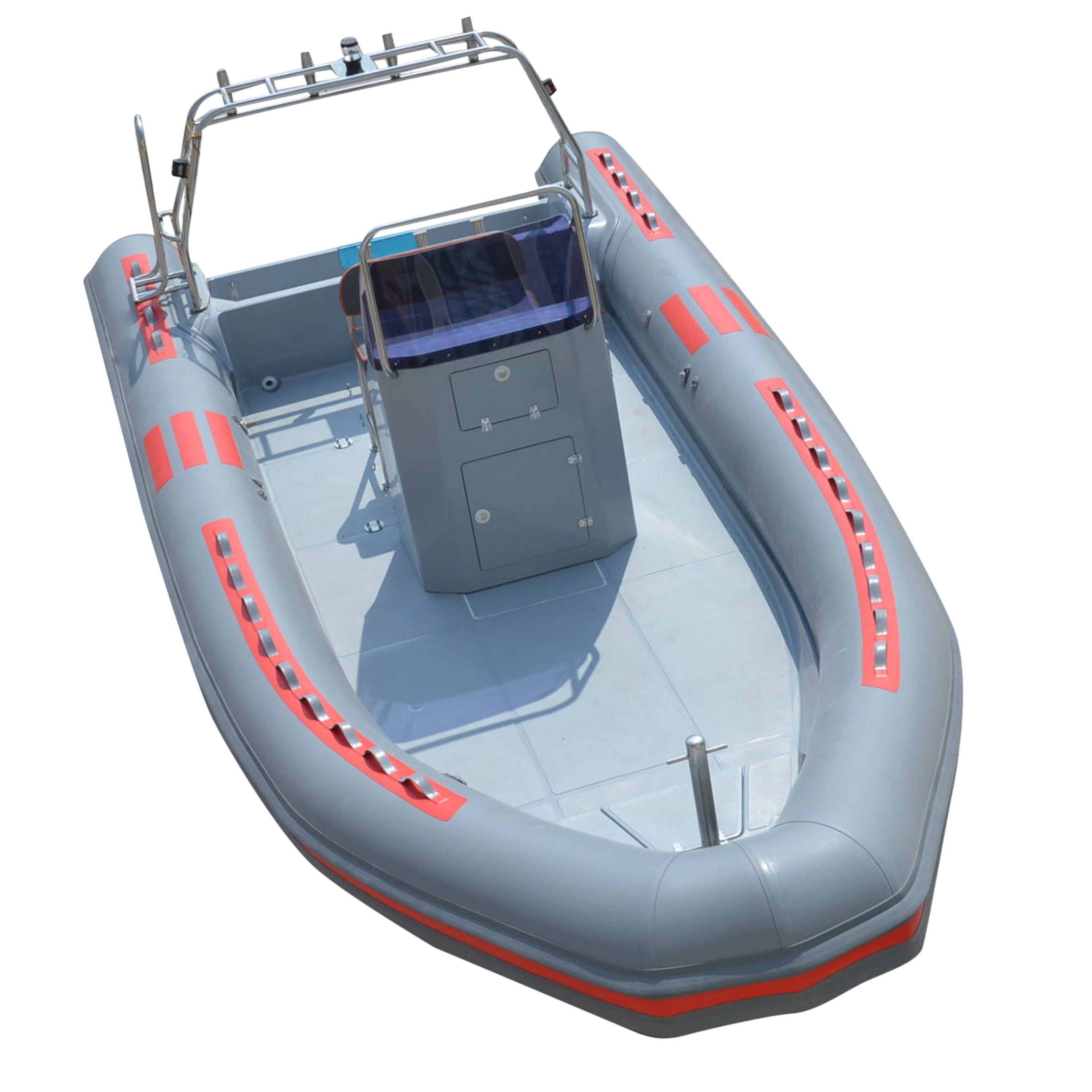 RIB700B Goethe Factory Direct Sale 20ft Center Console Glass Bottom Hypalon Boats for Sale