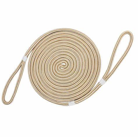 White and Black Blue 12 14 16 18 mm * 200 220 m Braided Polyester Rope for Yacht Halyard , Low Elongation, Fishing Trawling