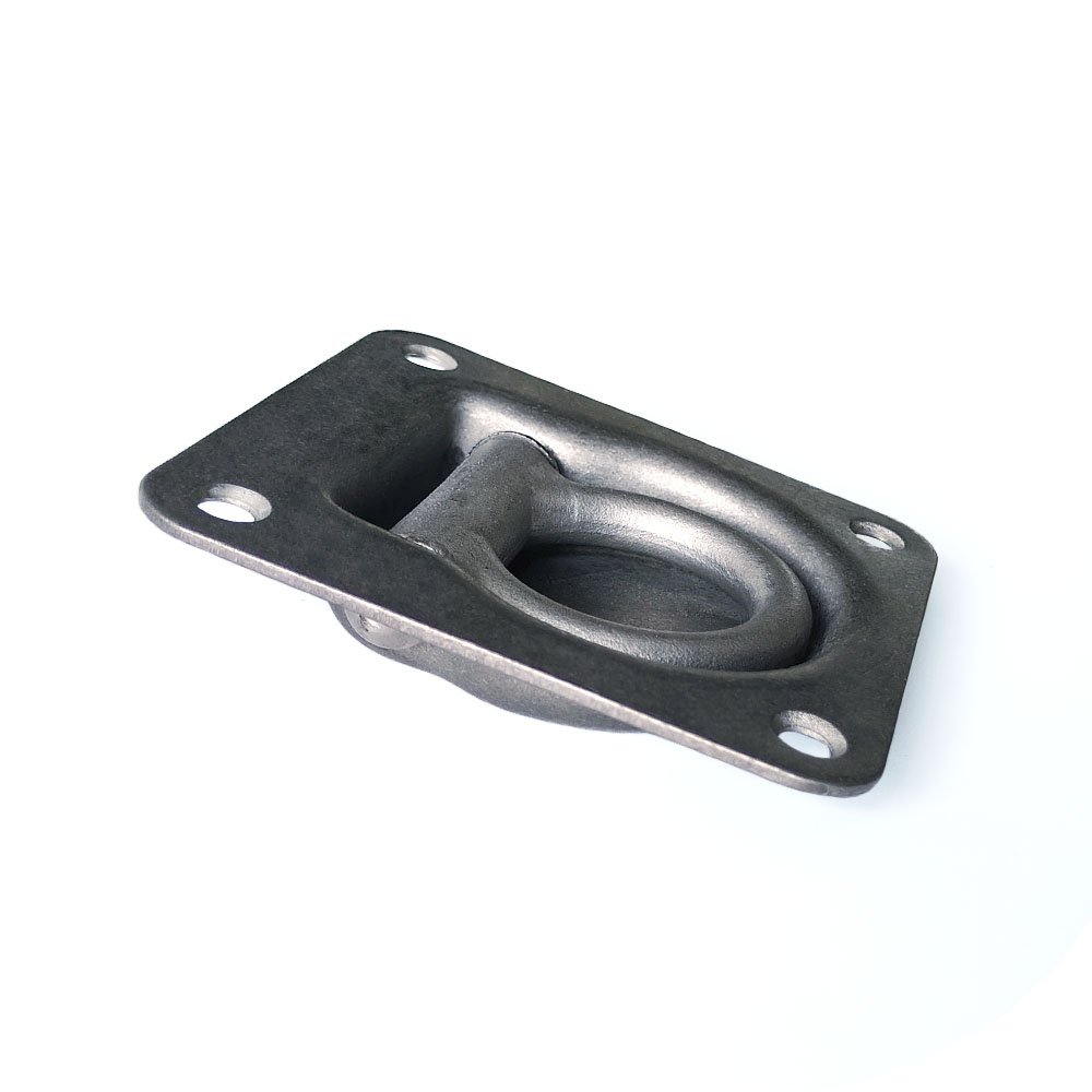 Factory Direct 304 Stainless Steel Pull Ring Anchors Trailer Accessories Recessed D-Ring Handle Tie Down Anchor