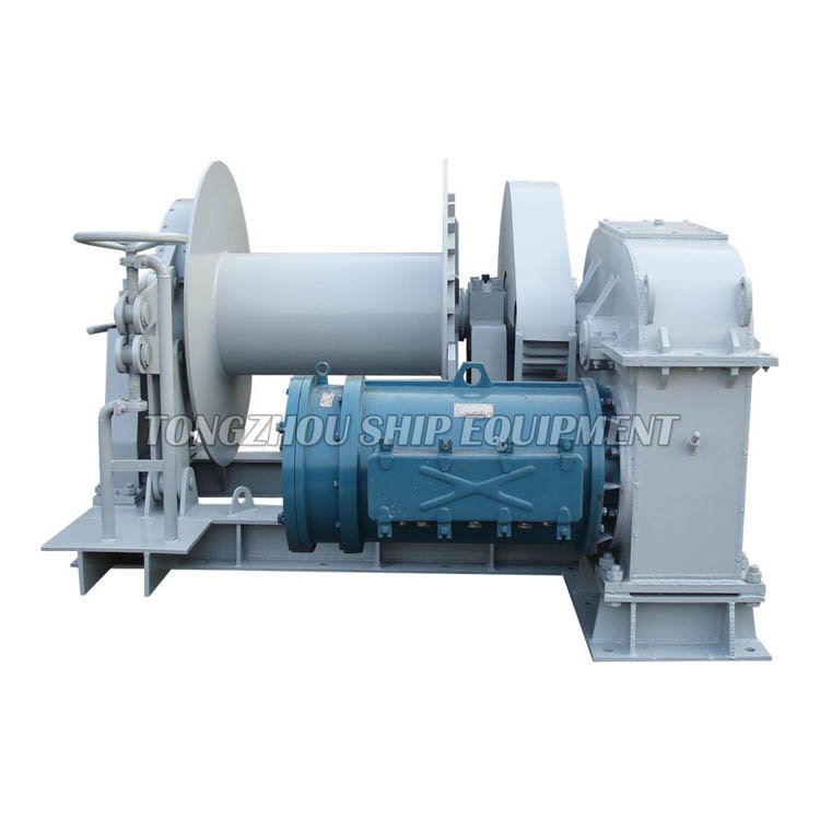 TONGZHOU ODM&OEM Hydraulic Electric Diesel Shipyard Winch Sailboat Winch Saltwater Electric Anchor Winch for Boats
