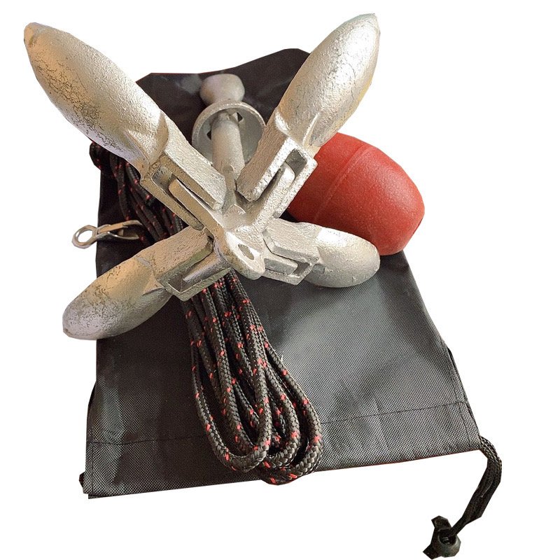 Folding Grapnel Anchors for Kayaks Canoes Raft Boats Sailboats Fishing Boat Anchor